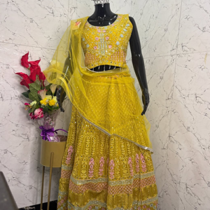 Lehenga Choli (Yellow)